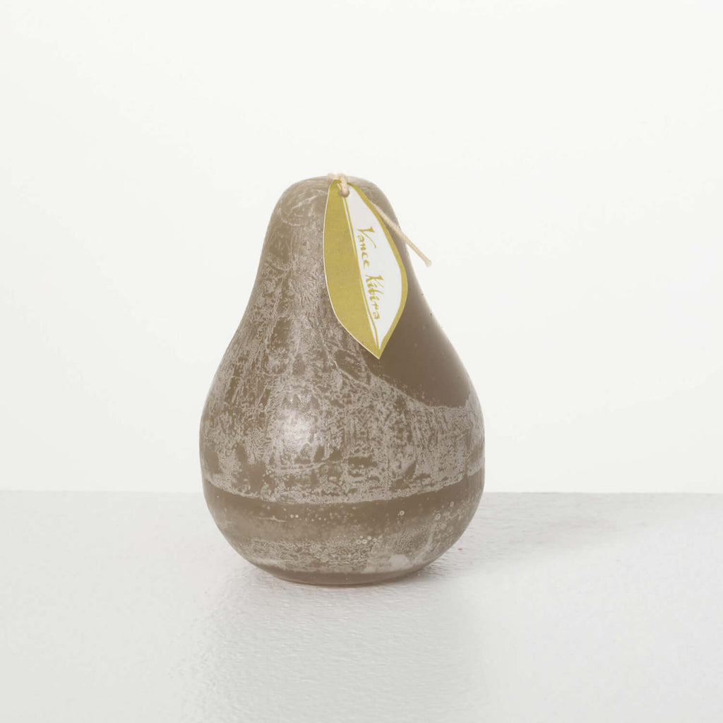 Vance Kitira Taupe Pear Candle