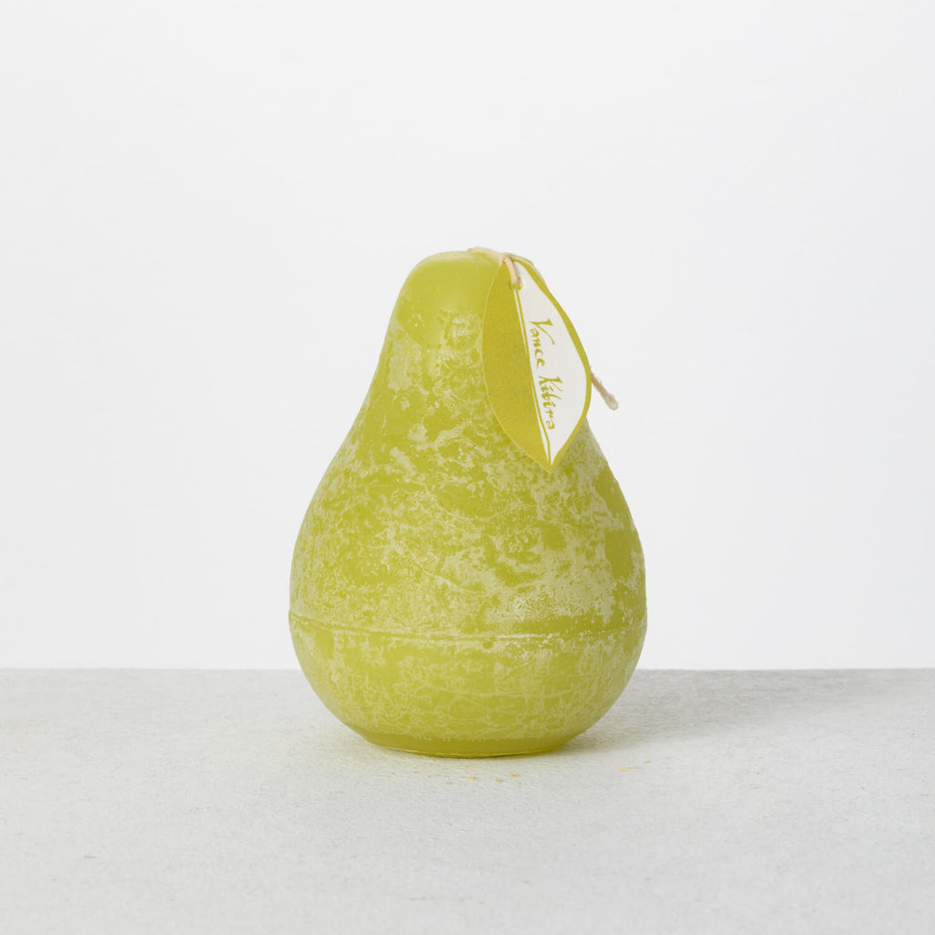 Green Timber Pear Candle      
