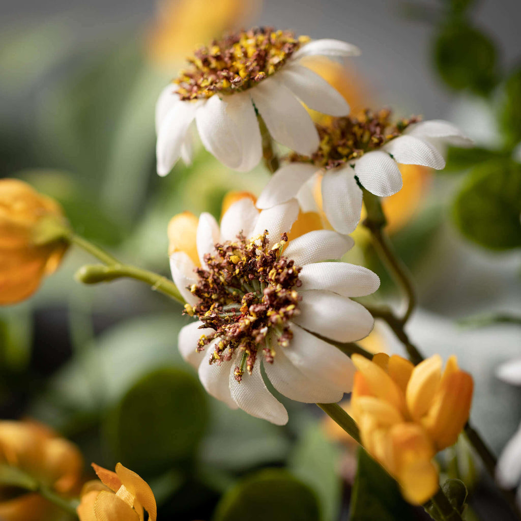 Daisy Marigold Blooms Orb     