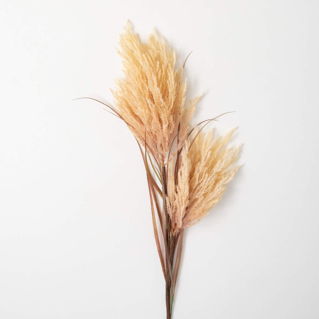 Faux Dried Champagne Reed Stem
