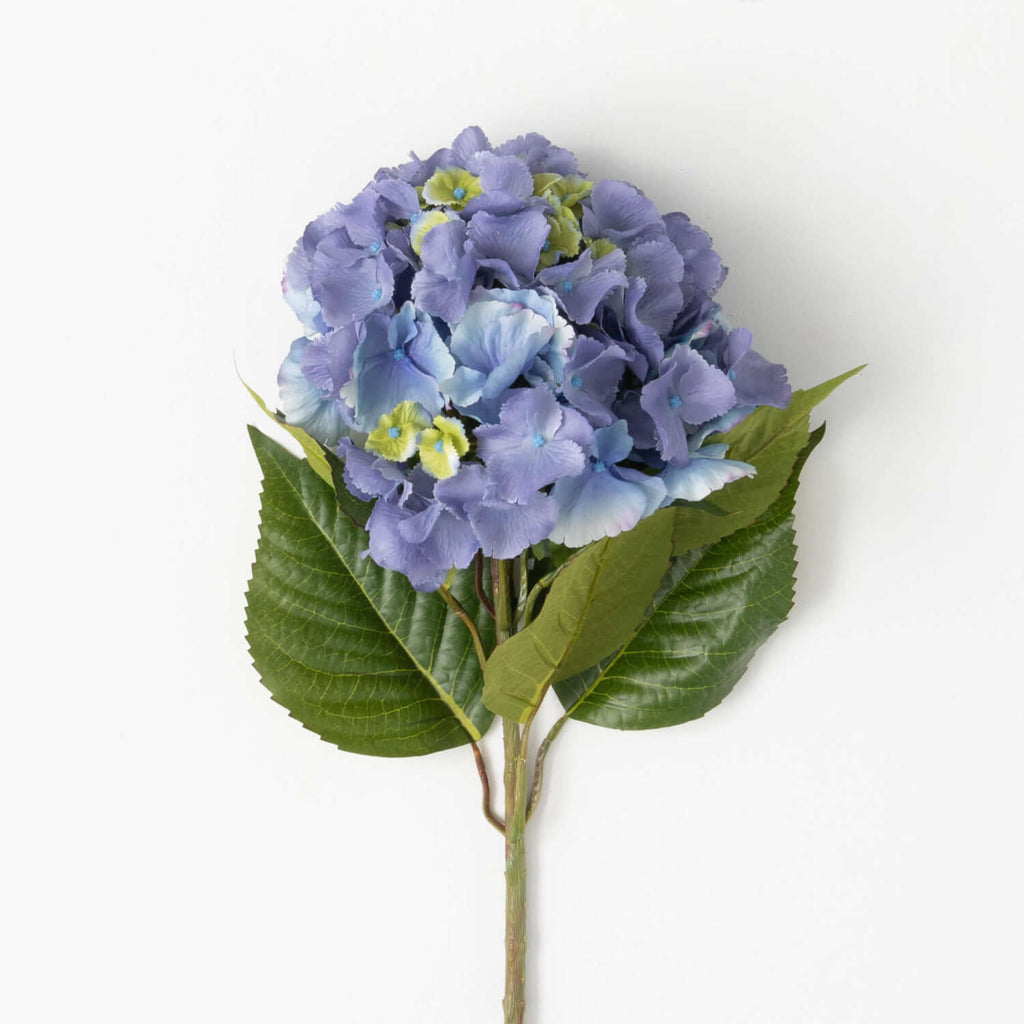 Lavender Blue Hydrangea Stem  