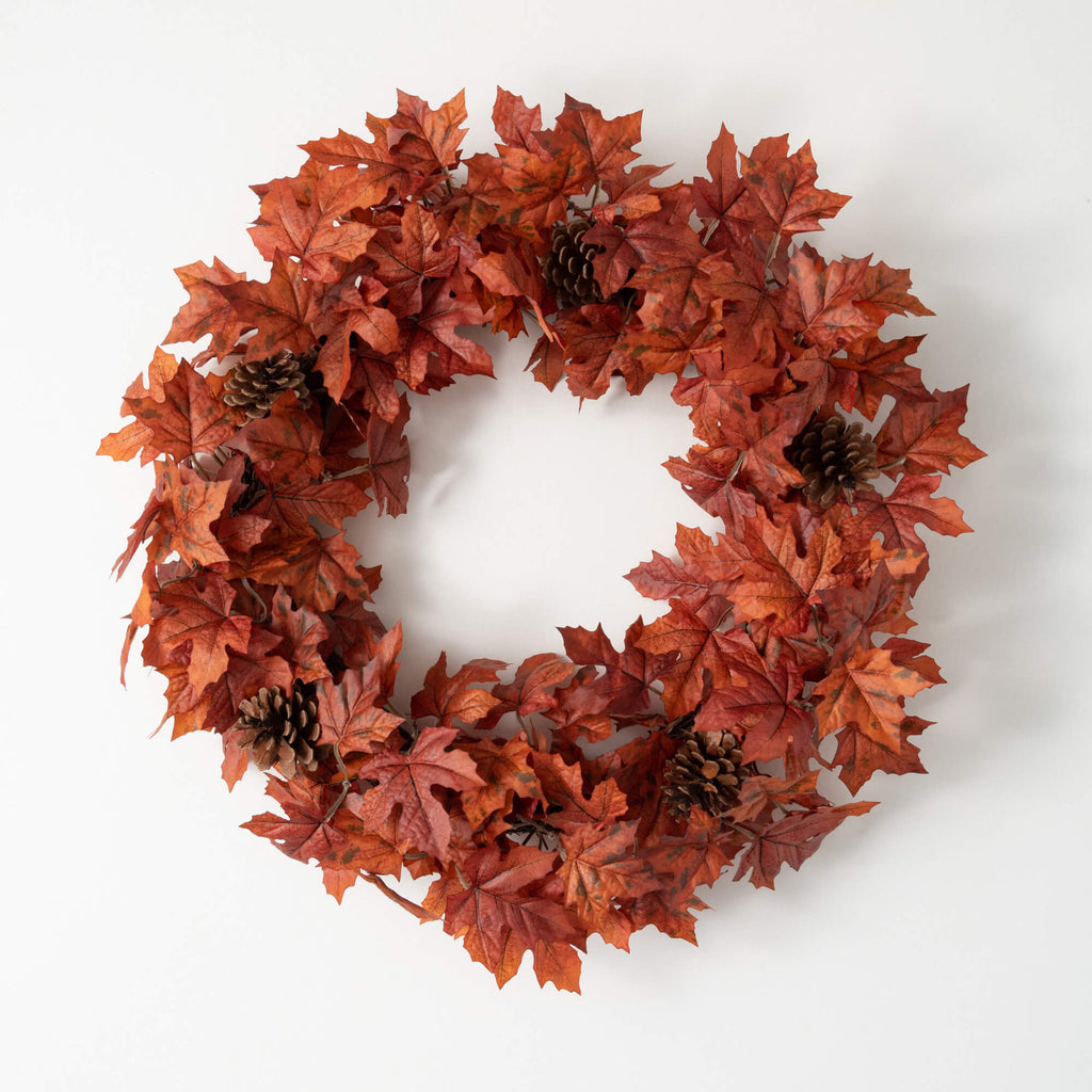 24" Maple Foliage Wreath      