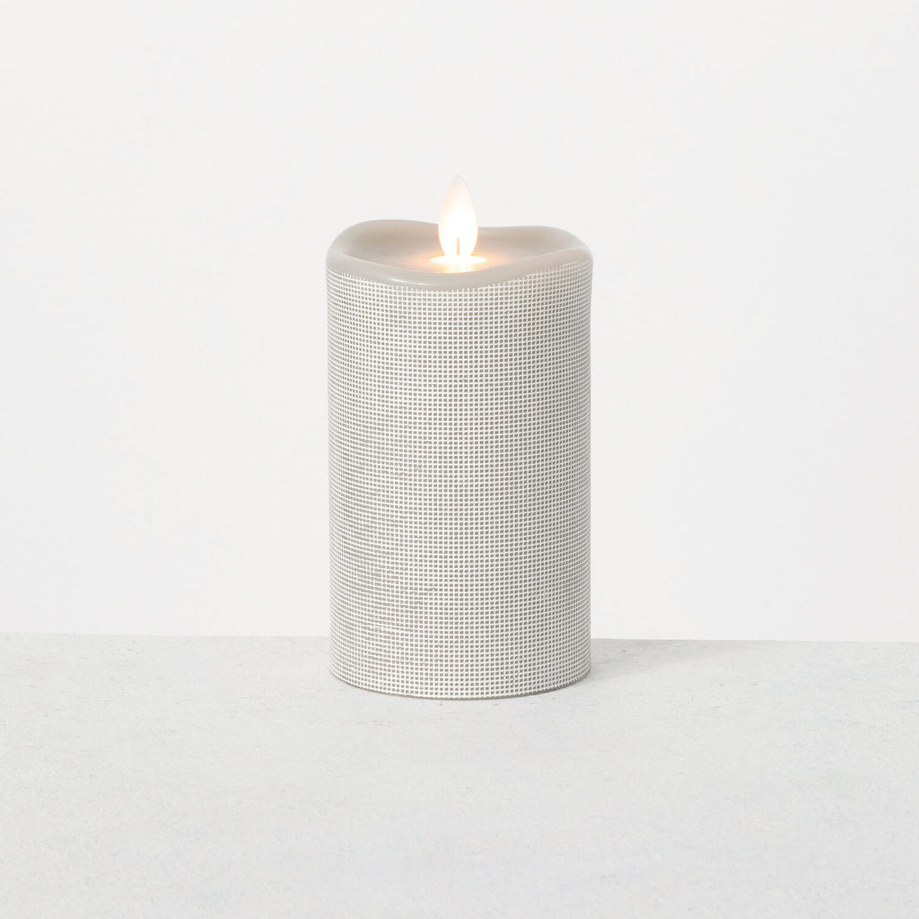 Frosted Candle Pillar         