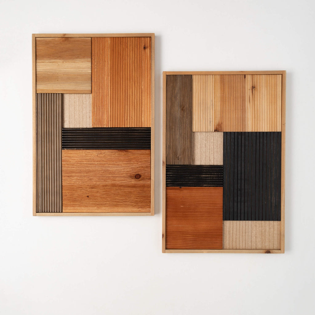 Modern Wood Wall Panel Decor  