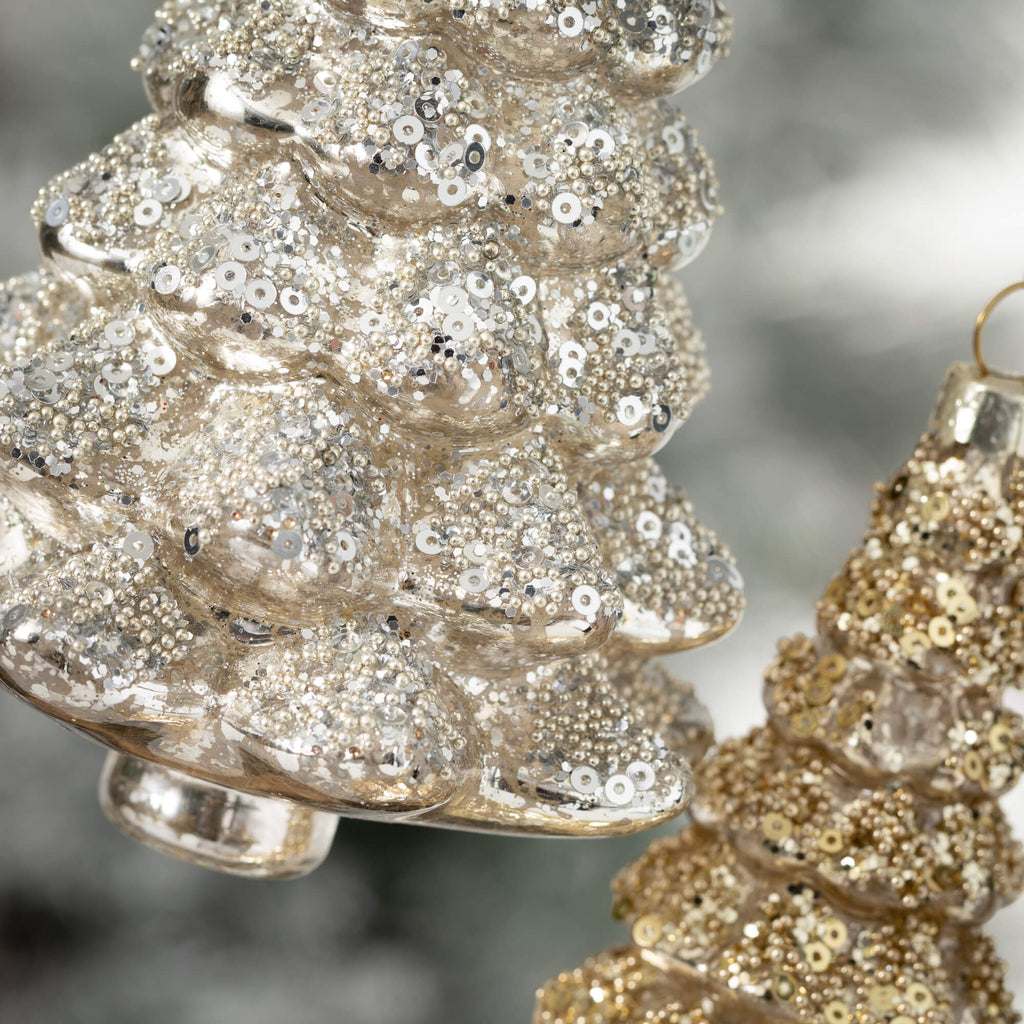 Sparkling Tree Ornament Set   