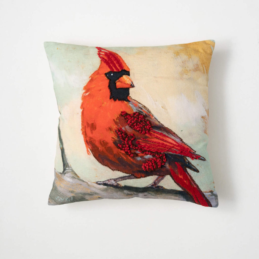 Darren Gygi Cardinal Pillow   