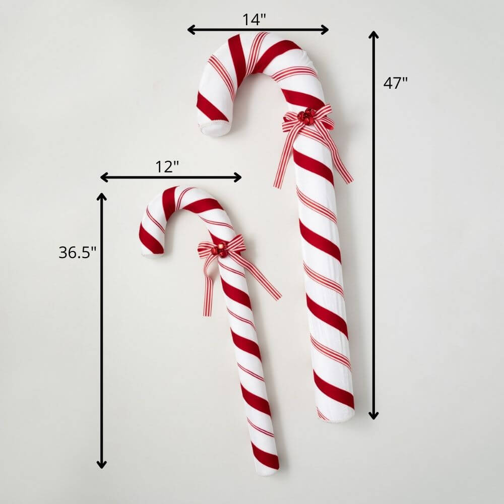 Giant Candy Cane Set Of 2     