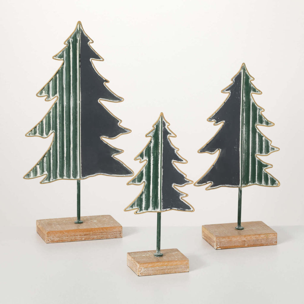Woodland Pinetree Figure Set 3