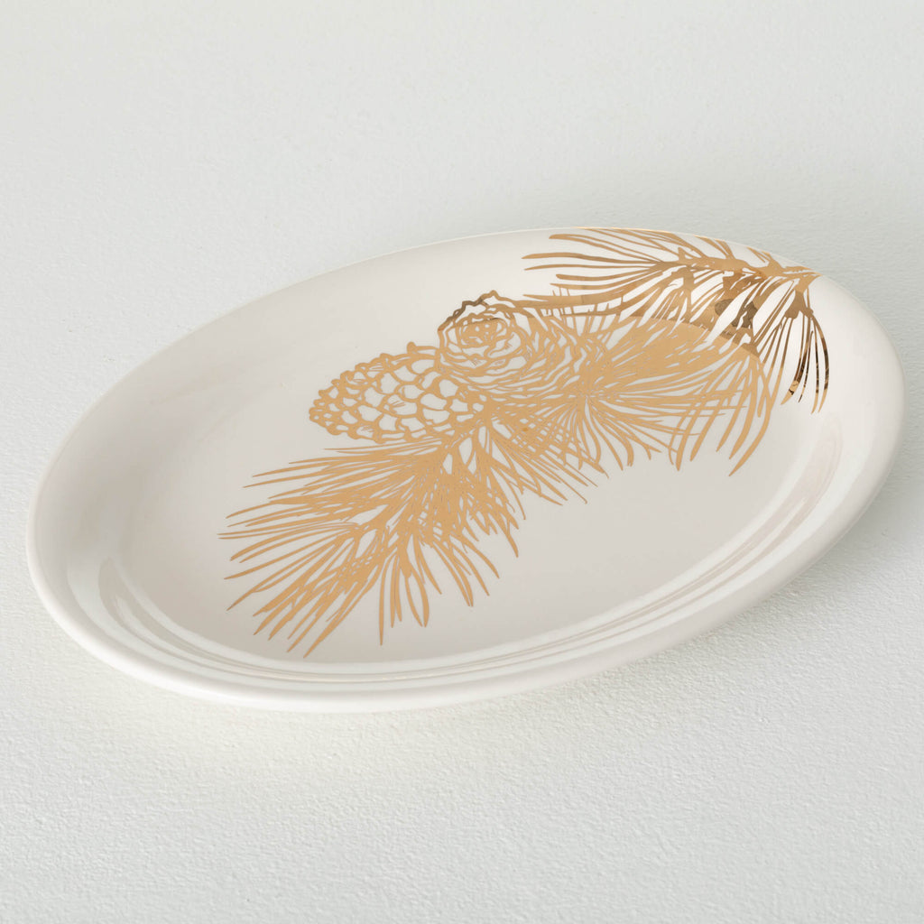 Gold Pine Platter             