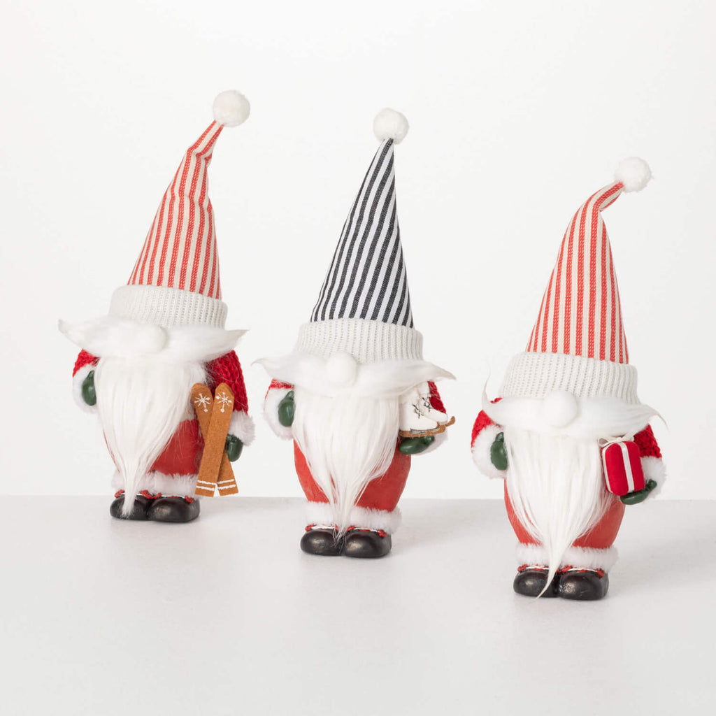 Christmas Gnome Figurine Set  