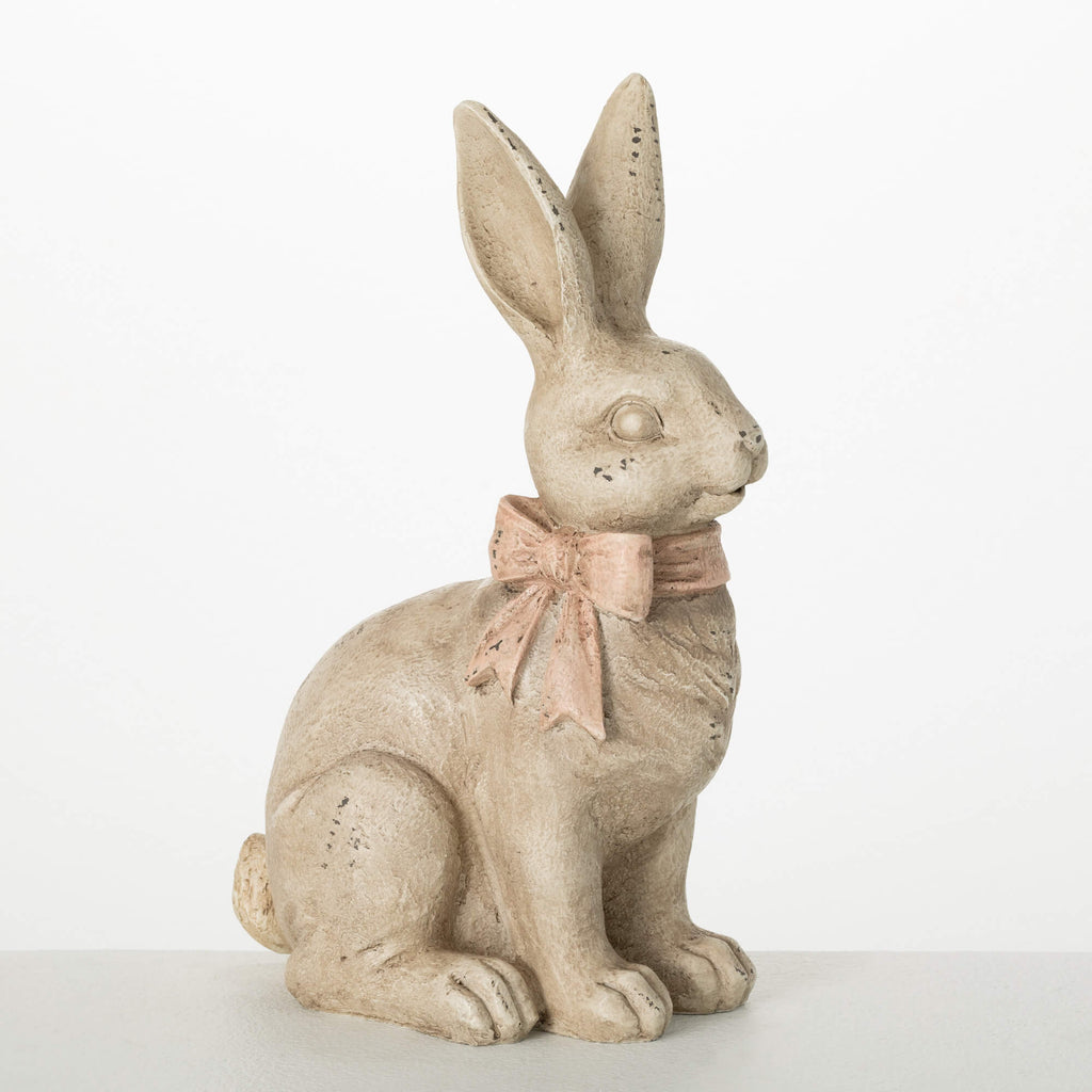 Vintage White Rabbit Figurine 