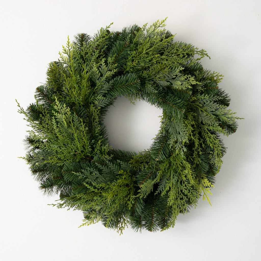 Lush Green Douglas Fir Wreath 