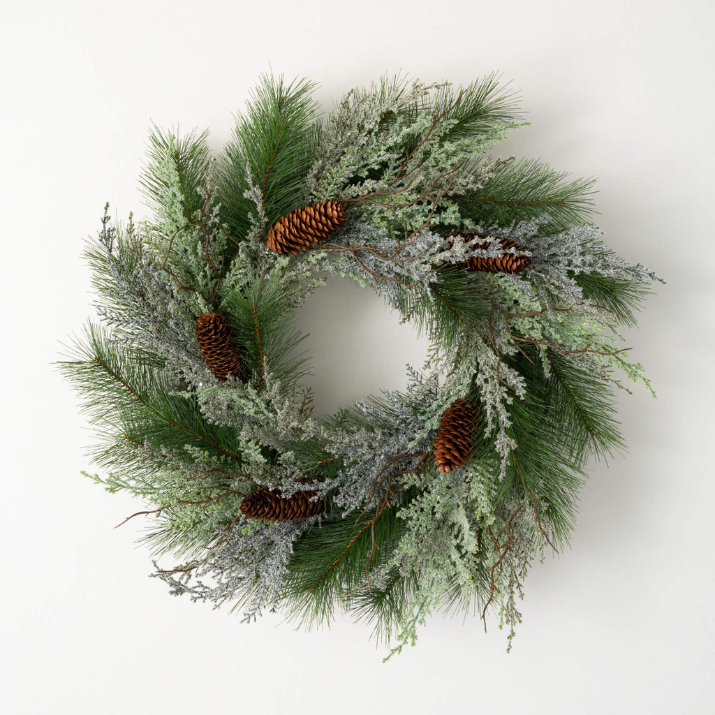 Mixed Cedar & Pine Wreath     