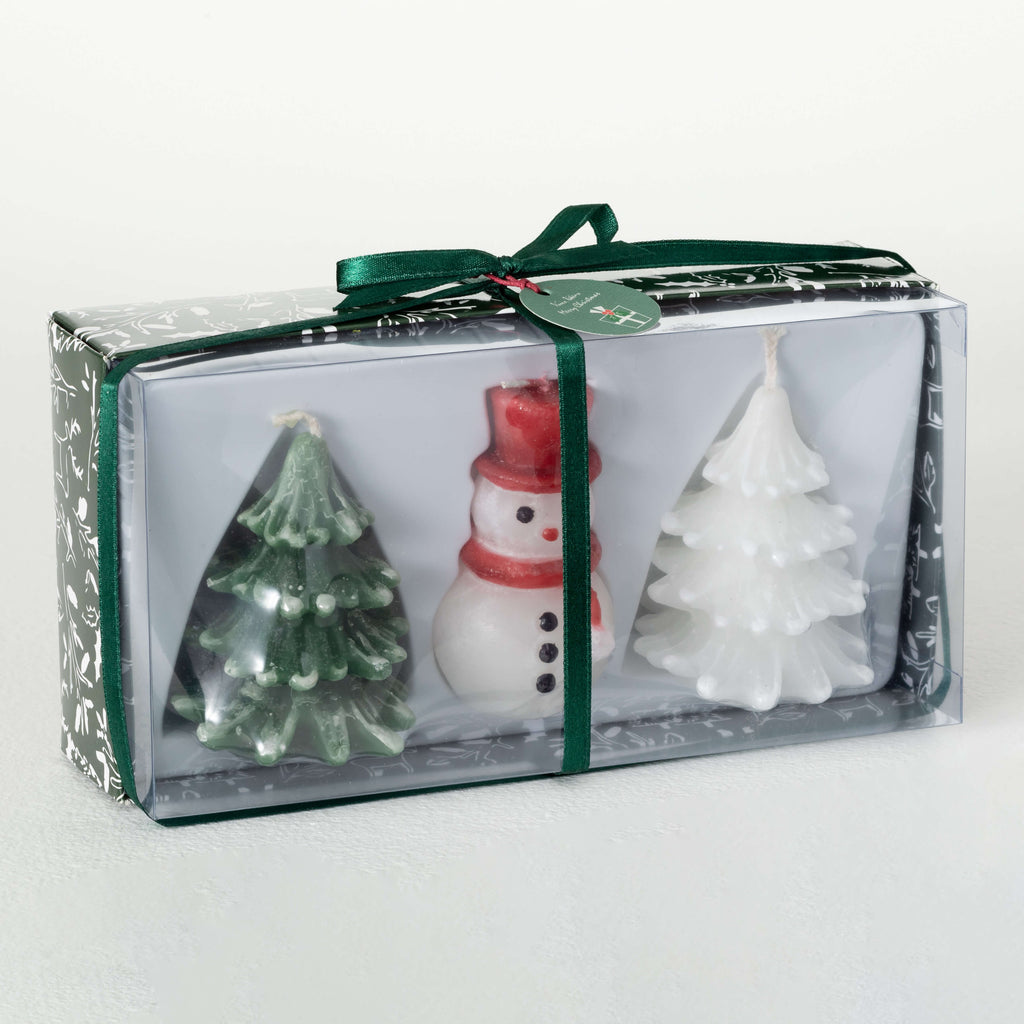 Holiday Snowman Tree Gift Set 